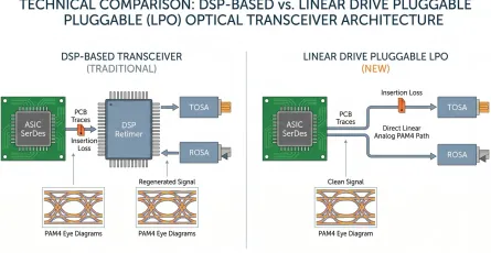 Linear Pluggable Optics: The AI Interconnect That Cuts Power Without Killing Serviceability
