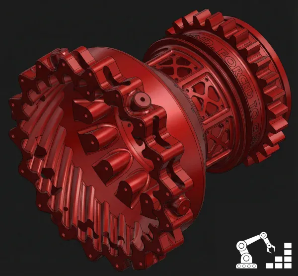 References Behind Paint "The Part" Red